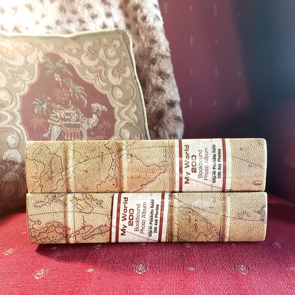 Photo Album "My World 200" by CRYSTAL/RAY ENT for 200 4x6 Photos VTG - Picture 2 of 10